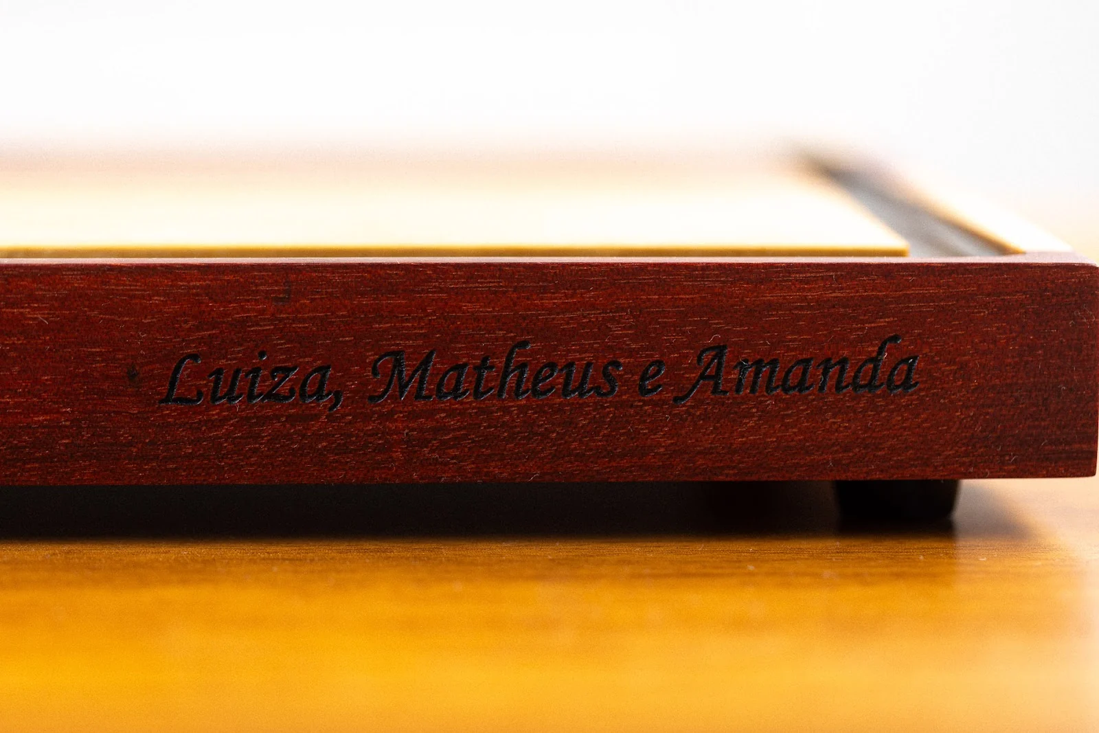 Tábua de madeira personalizada — foto 19