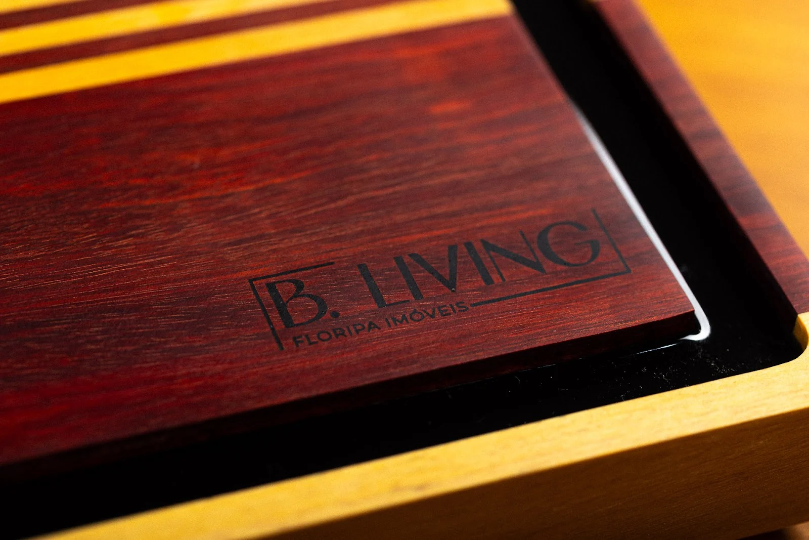 Tábua de churrasco personalizada com gravação B.Living