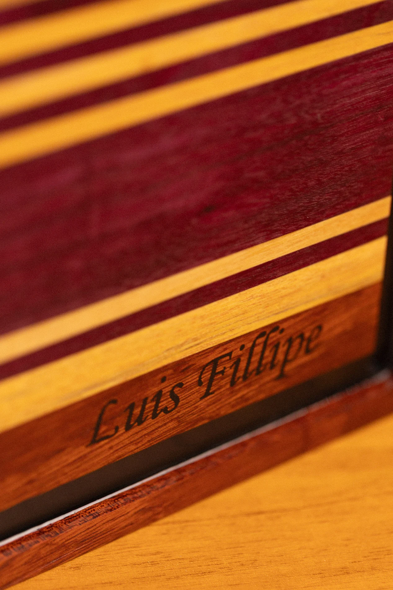 Tábua de madeira personalizada — foto 4